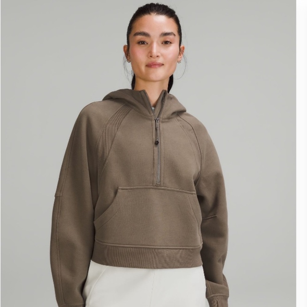 Lululemon Scuba Oversized Half Zip Hoodie